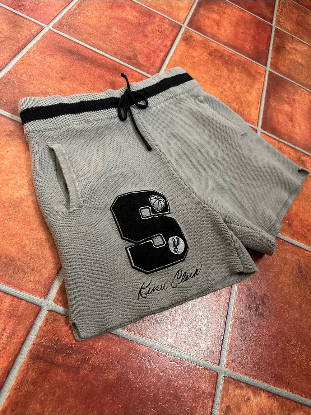 Kaiser Clark x San Antonio Spurs “Freshman Year” Knit Shorts